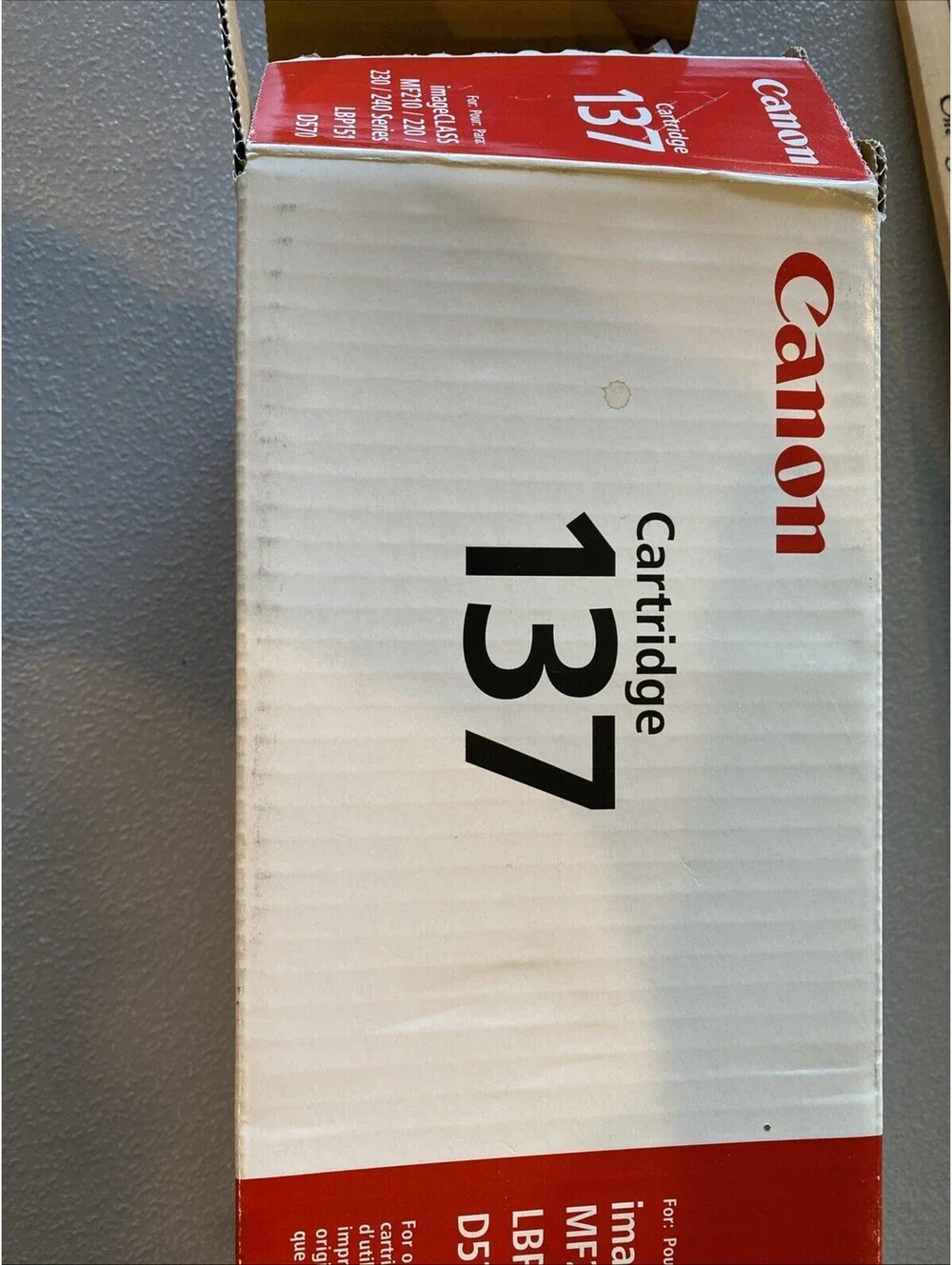 Canon 9435B001 2400 Pages Black Toner #137